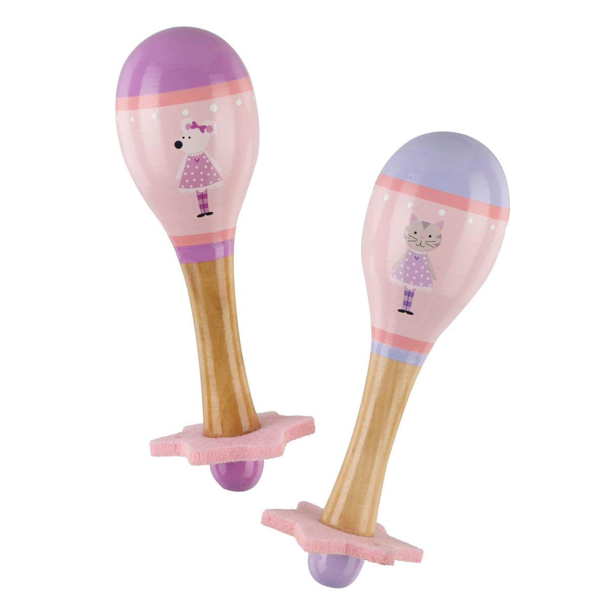 Ξύλινο Παιχνίδι Μαράκες Orange Tree Toys Mouse Monkey 60-14588 Παιχνίδια Ξύλινα Spitishop