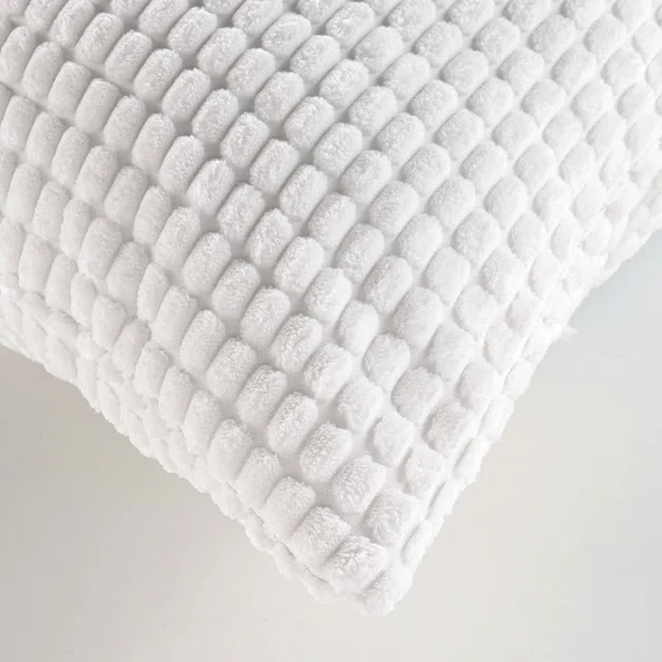 Διακοσμητικό Μαξιλάρι Βελουτέ (45x45) L-C Swing Blanc 1612772
