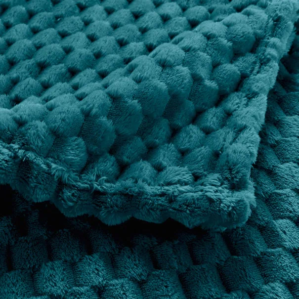 Κουβέρτα Καναπέ Fleece (125x150) L-C Mini Frosty Blue 1612813