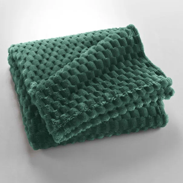 Κουβέρτα Καναπέ Fleece (125x150) L-C Mini Frosty Cedre 1612818