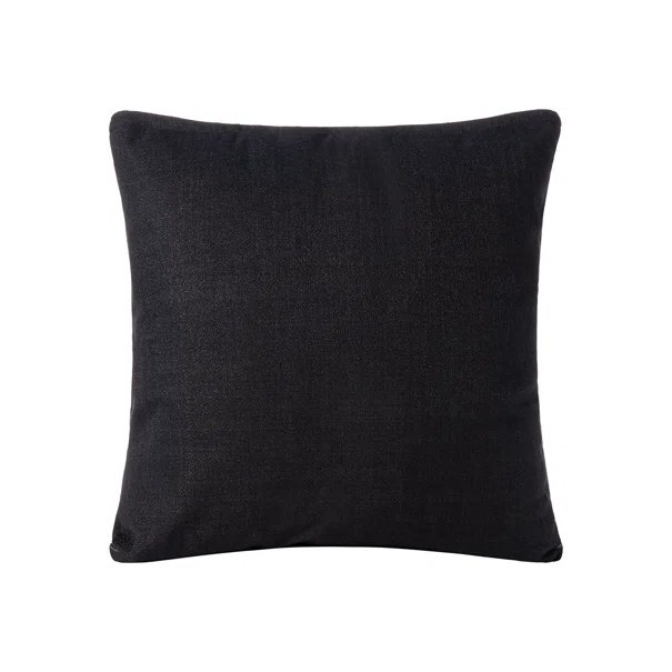 Διακοσμητική Μαξιλαροθήκη (45x45) Silk Fashion A803 Μαύρο