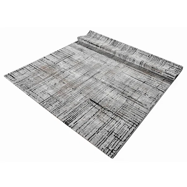Χαλί (160x230) Polcarpet Venice Merry 542 Grey/Black