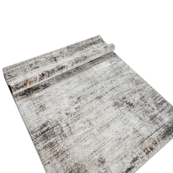 Χαλιά Κρεβατοκάμαρας (Σετ 3τμχ) Polcarpet Venice Merry 640 Grey/Black