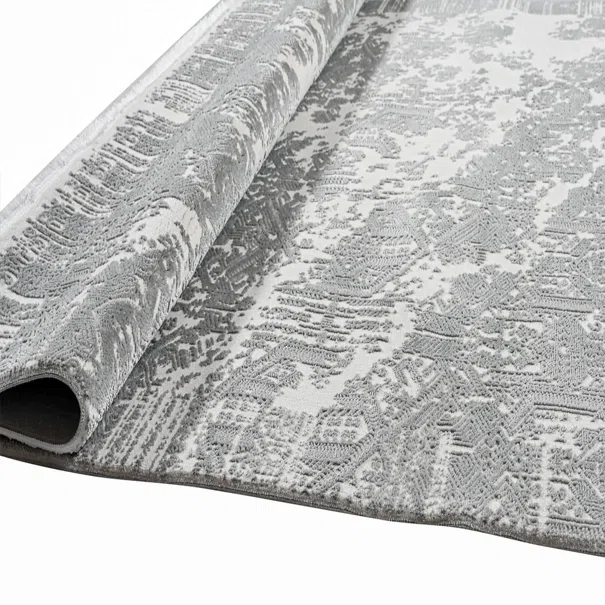 Χαλιά Κρεβατοκάμαρας (Σετ 3τμχ) Polcarpet Platinum 7747 White/Grey