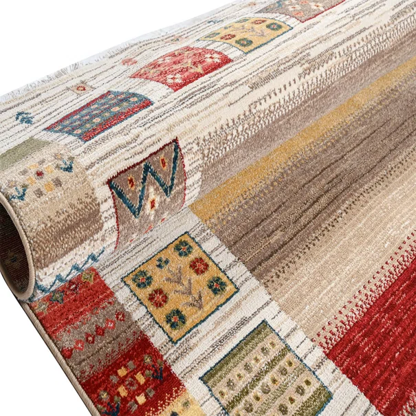 Χαλί (200x290) Polcarpet Kazak Oriental 800 Beige/Bordo