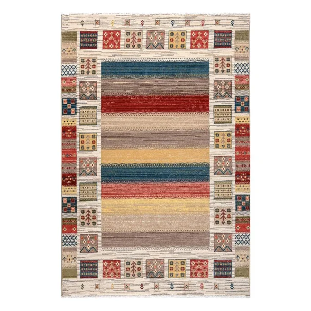 Χαλί (200x290) Polcarpet Kazak Oriental 800 Beige/Bordo