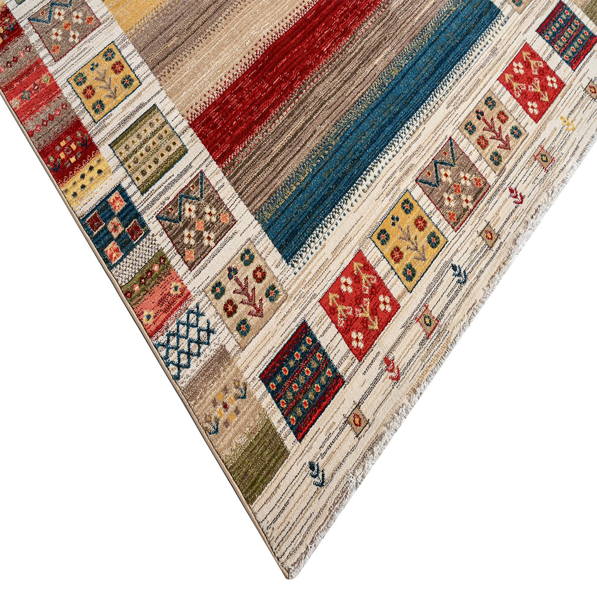 Χαλί (170x235) Polcarpet Kazak Oriental 800 Beige/Bordo