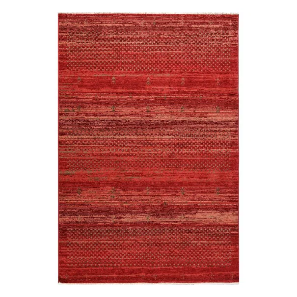 Χαλί (170x235) Polcarpet Kazak Oriental 825 Bordo