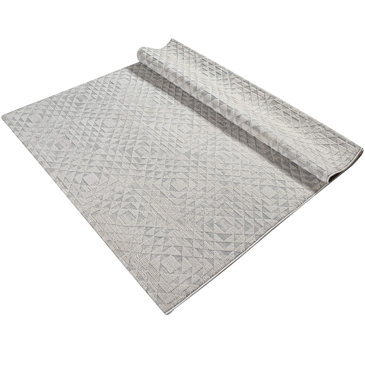 Χαλιά Κρεβατοκάμαρας (Σετ 3τμχ) Polcarpet Vera 265 Ivory/Grey