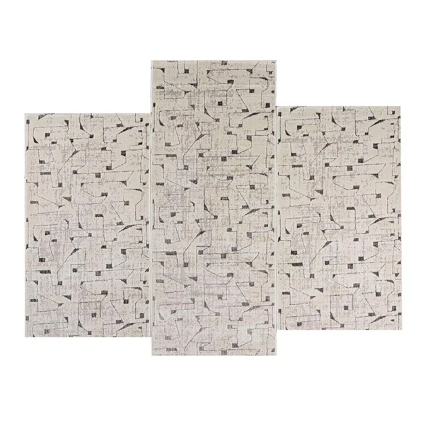 Χαλιά Κρεβατοκάμαρας (Σετ 3τμχ) Polcarpet Giza Cairo 28002 Beige