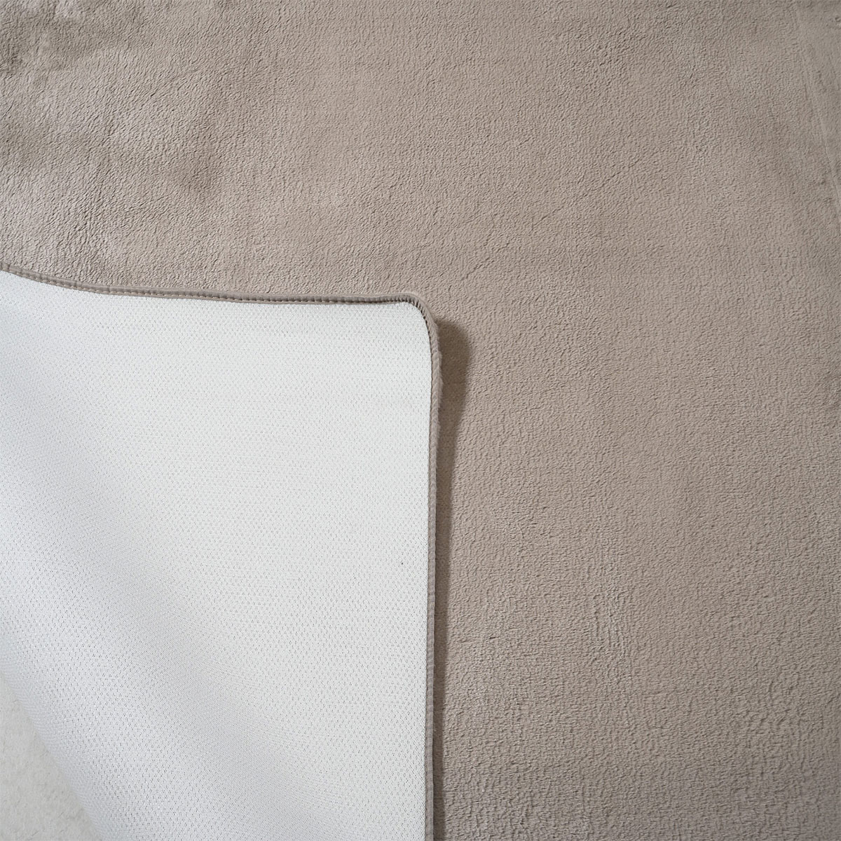 Χαλί Γούνινο (190X275) Polcarpet Rabbit Fur Foam Beige Χαλιά Σαλονιού Χειμερινά Μονόχρωμα Spitishop
