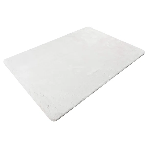Χαλί Γούνινο (165x230) Polcarpet Rabbit Fur Foam White