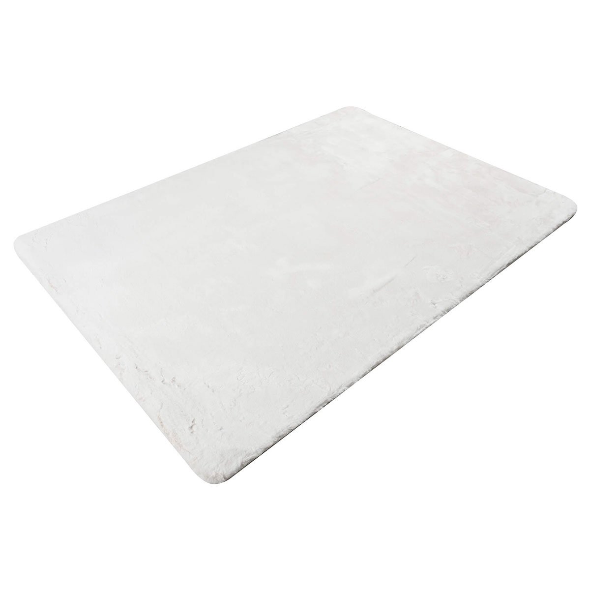 Χαλί Γούνινο (190x275) Polcarpet Rabbit Fur Foam White