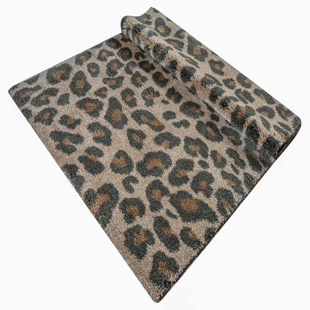 Χαλί (200x290) Polcarpet Puffy Shaggy 374 Leopard