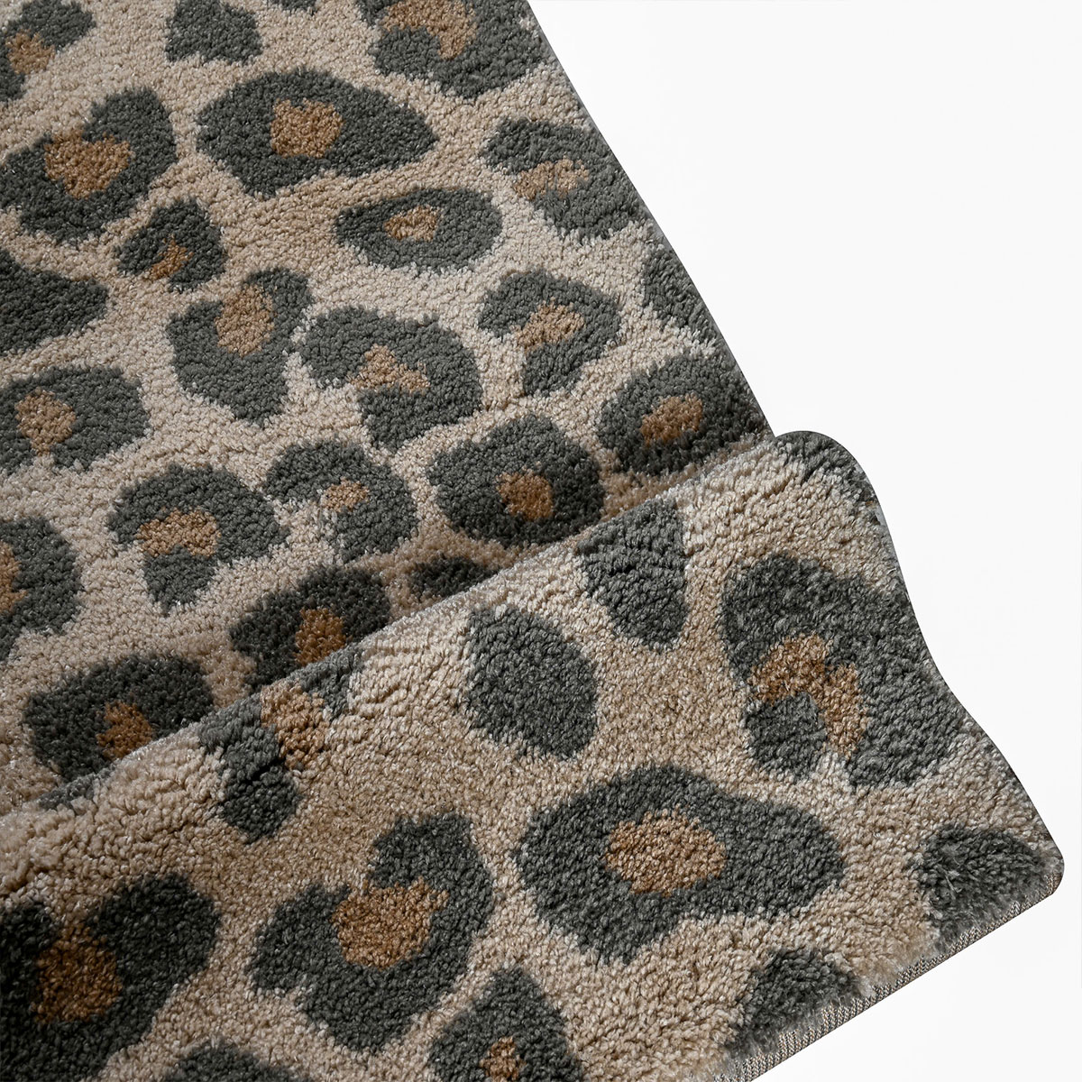 Χαλί (200X290) Polcarpet Puffy Shaggy 374 Leopard Χαλιά Σαλονιού Χειμερινά Spitishop