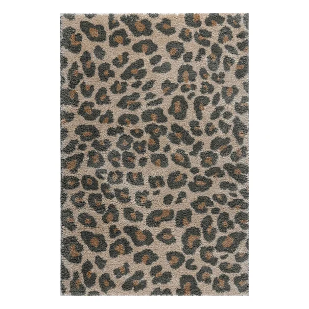 Χαλί (165x230) Polcarpet Puffy Shaggy 374 Leopard
