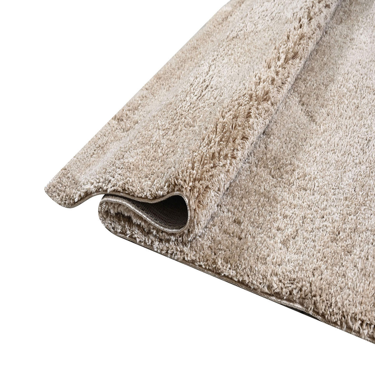 Χαλιά Κρεβατοκάμαρας (Σετ 3τμχ) Polcarpet Puffy Shaggy 1001 Beige
