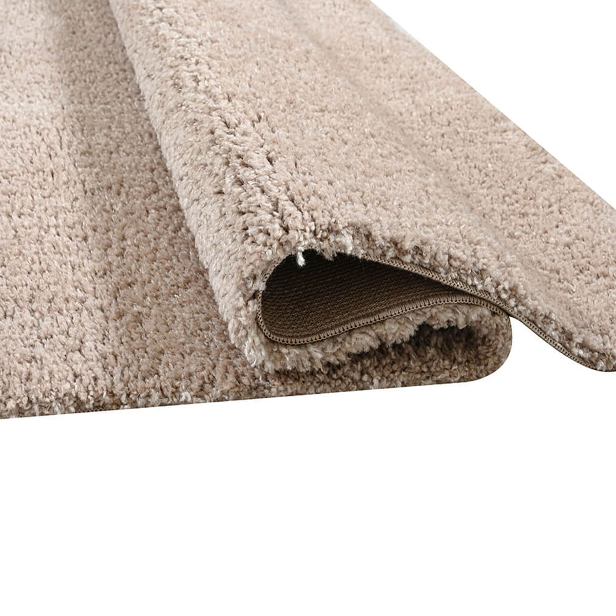Χαλί (165X230) Polcarpet Puffy Shaggy 1001 Brown Χαλιά Σαλονιού Χειμερινά Spitishop