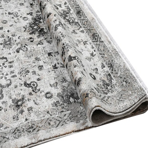 Χαλί (160x230) Polcarpet Dalia 2089 Grey/Black