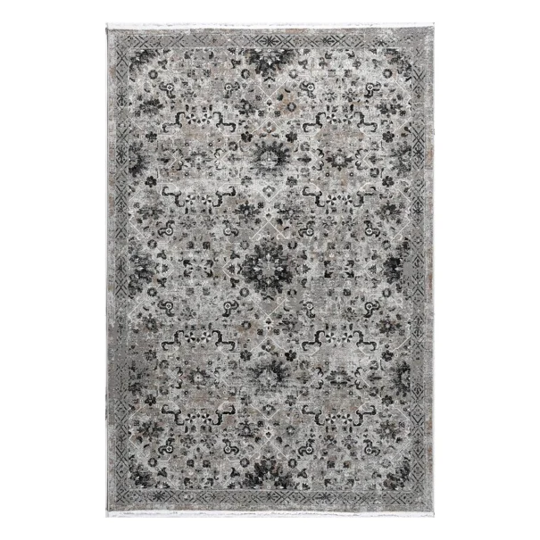 Χαλί (160x230) Polcarpet Dalia 2089 Grey/Black