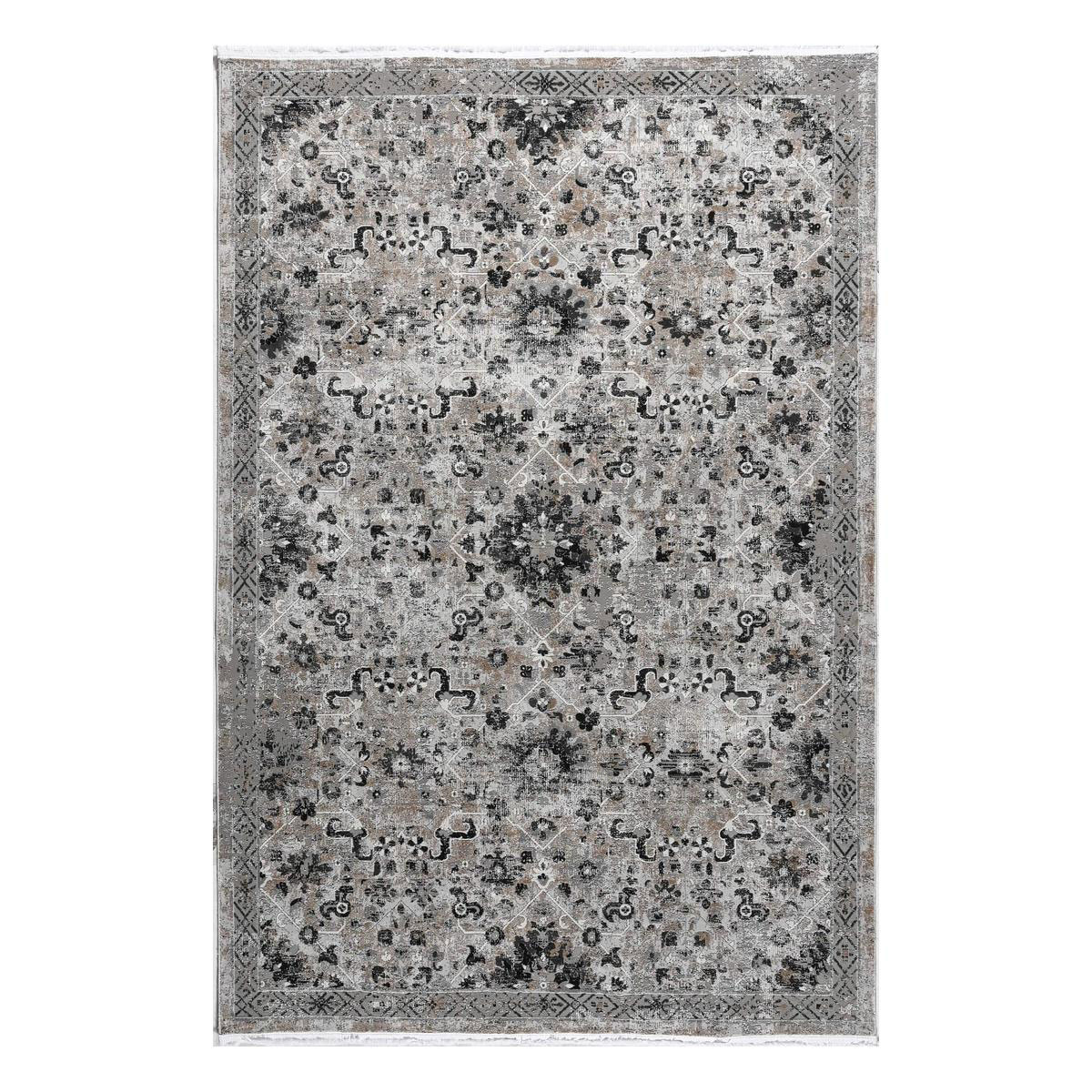 Χαλί (195x290) Polcarpet Dalia 2089 Grey/Black