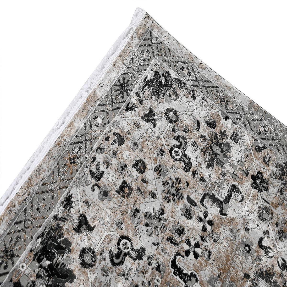 Χαλί (195x290) Polcarpet Dalia 2089 Grey/Black