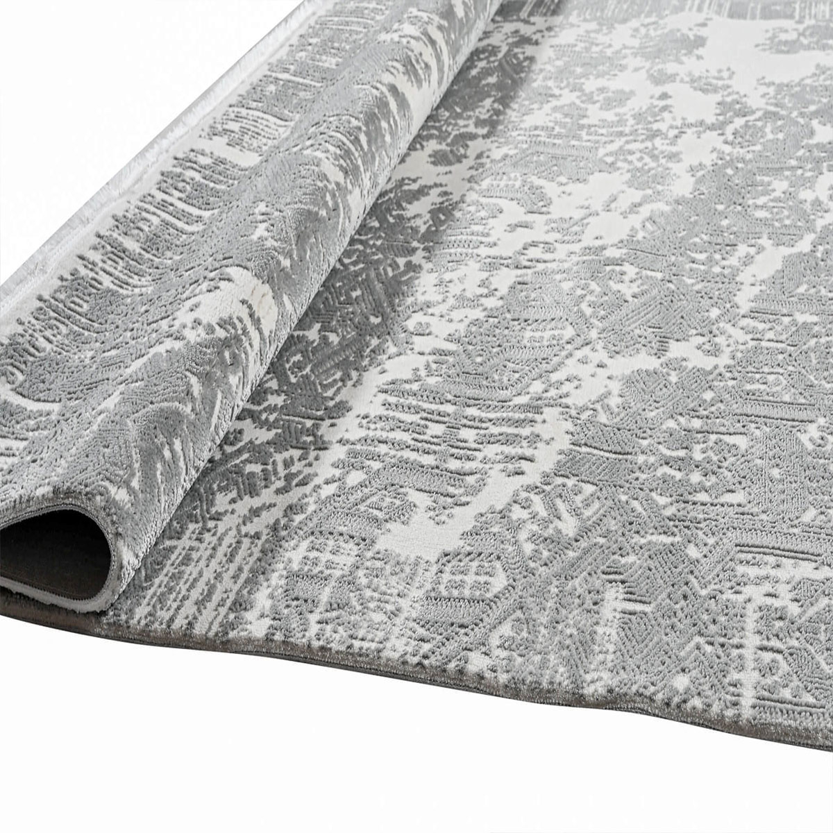 Χαλί (200X290) Polcarpet Platinum 7747 Grey Χαλιά Σαλονιού Χειμερινά Spitishop