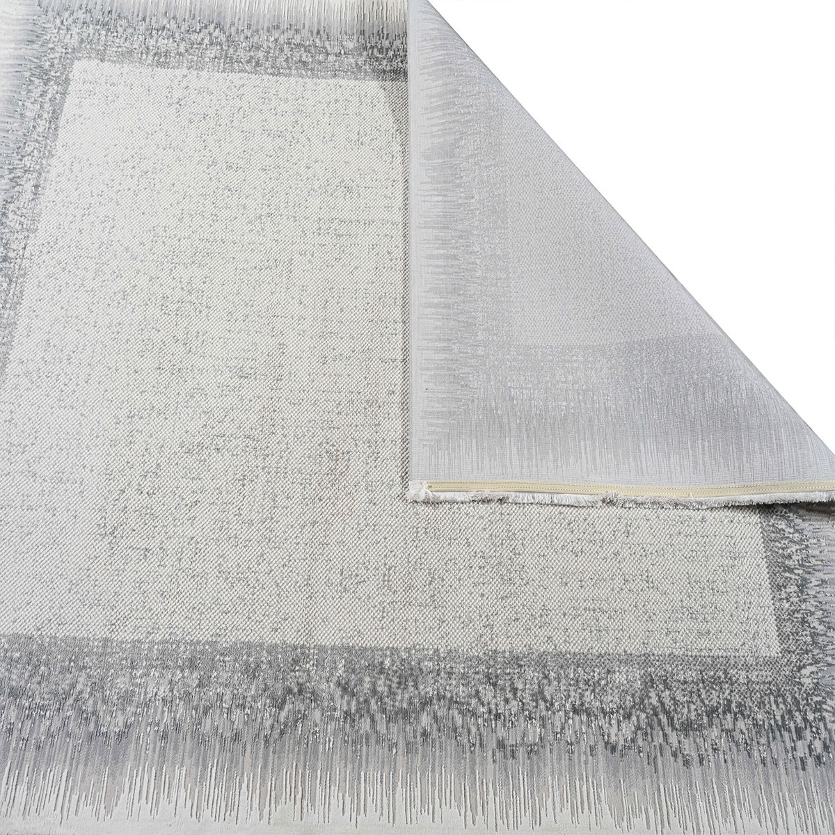 Χαλί (200X290) Polcarpet Platinum 8088 Grey White Χαλιά Σαλονιού Χειμερινά Spitishop