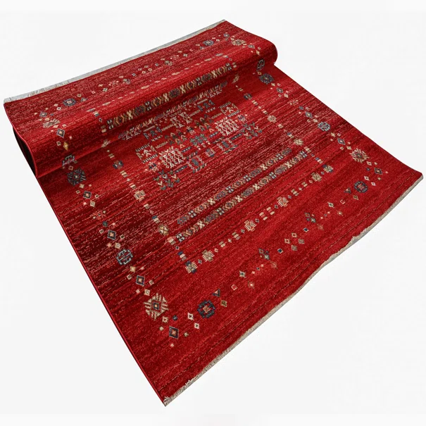 Χαλί (200x290) Polcarpet Kazak Oriental 824 Bordo