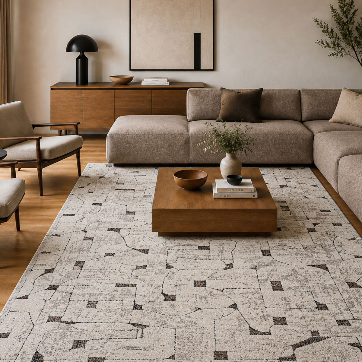 Χαλί (200x290) Polcarpet Giza Cairo 28002 Beige
