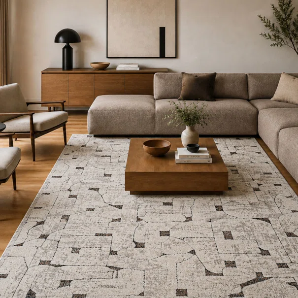 Χαλί (200x290) Polcarpet Giza Cairo 28002 Beige