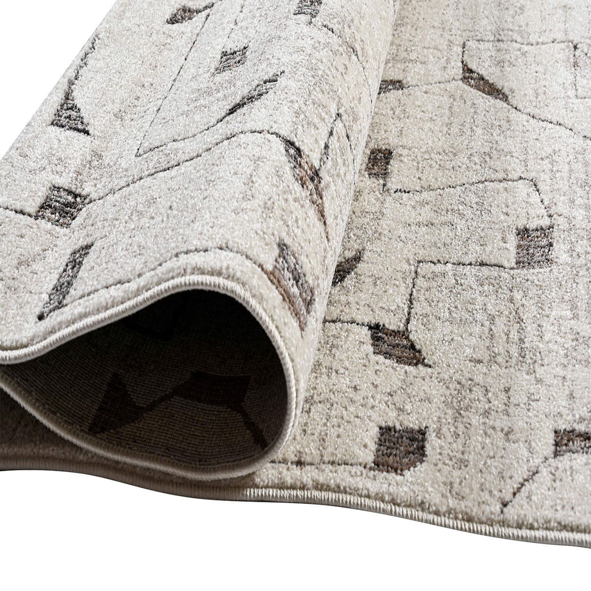 Χαλί (200X290) Polcarpet Giza Cairo 28002 Beige Χαλιά Σαλονιού Χειμερινά Μοντερνα Spitishop