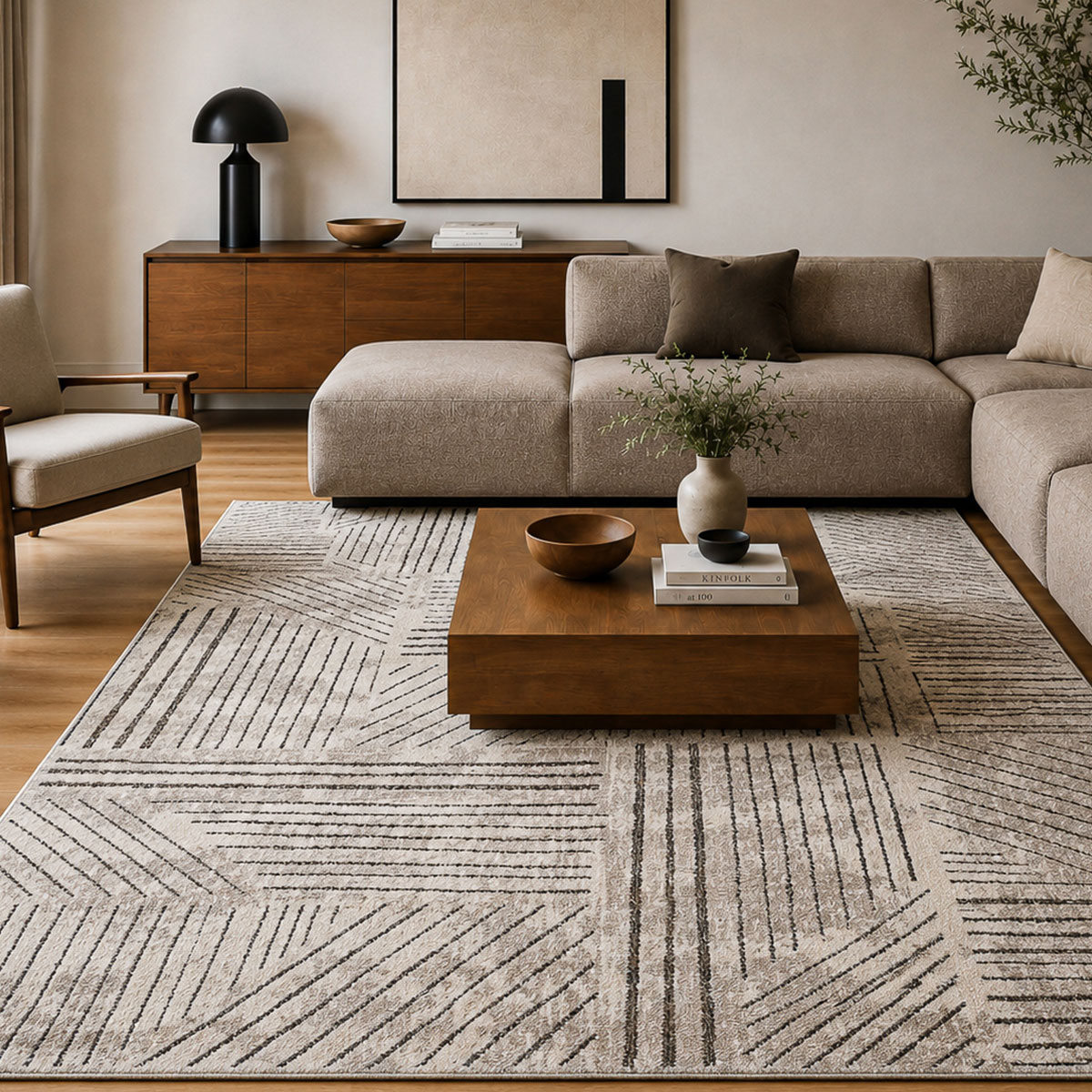 Χαλί (200x290) Polcarpet Giza Cairo 44002 Beige