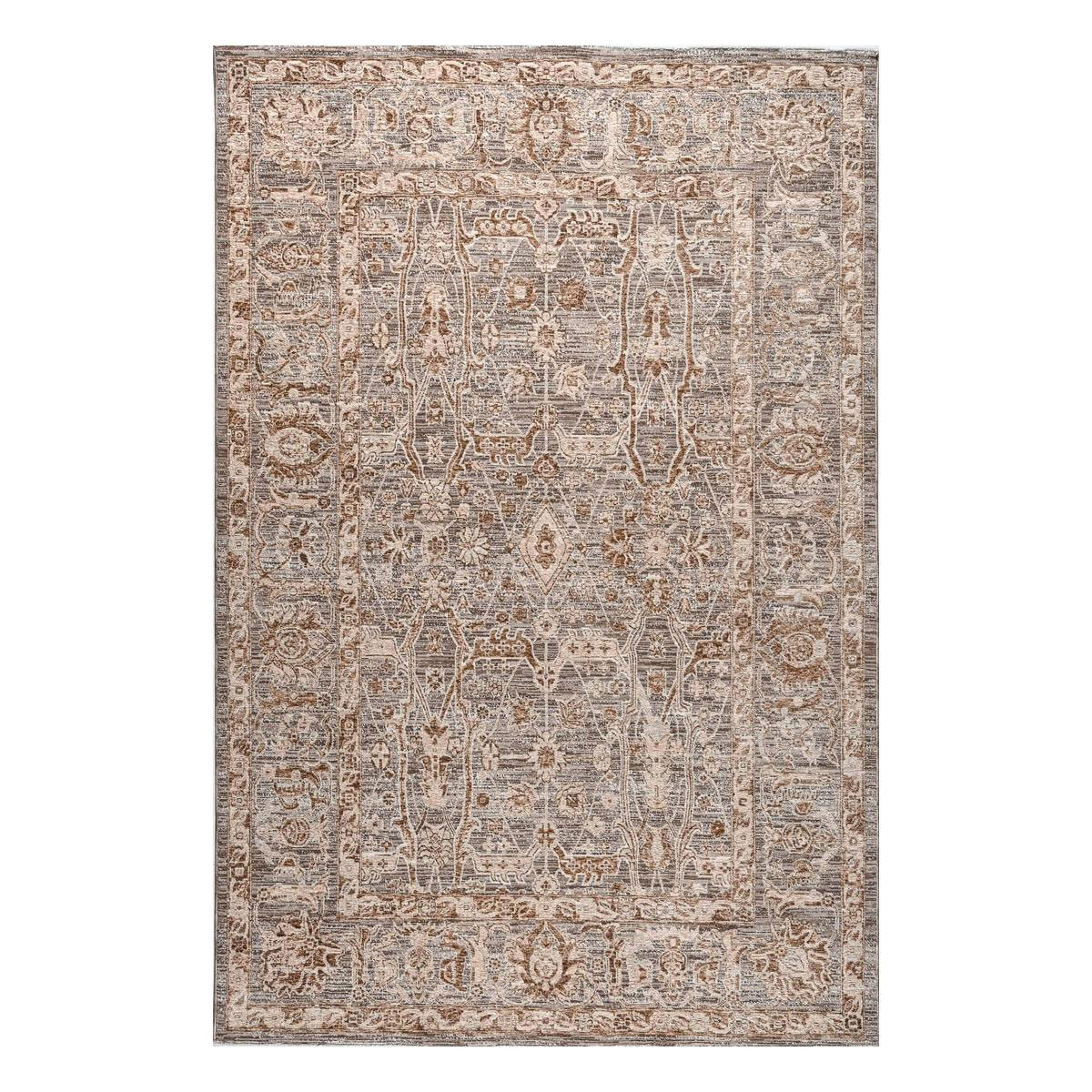 Χαλί (170X240) Polcarpet Lyra 867 Brown Χαλιά Σαλονιού Χειμερινά Κλασικά Spitishop