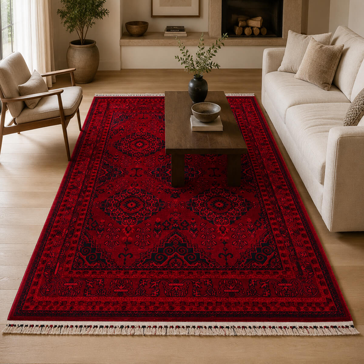 Χαλί (160x230) Pierre Cardin Vienna HY03 Bordo