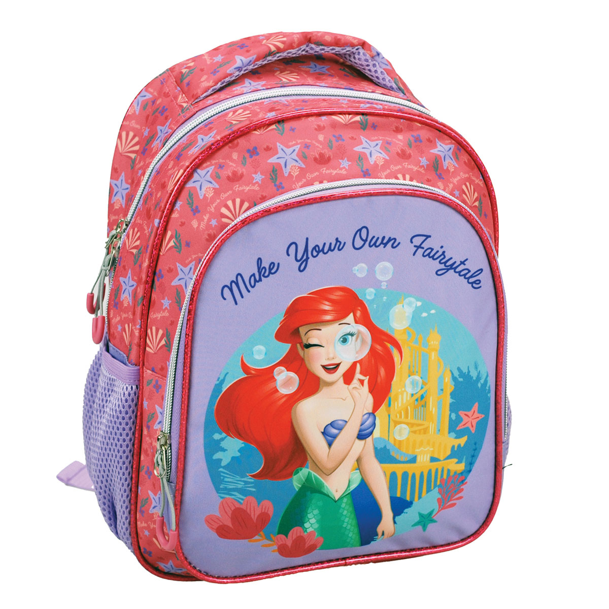 Σχολική Τσάντα Νηπιαγωγείου (25x15x30) Gim Princess Ariel 331-54054