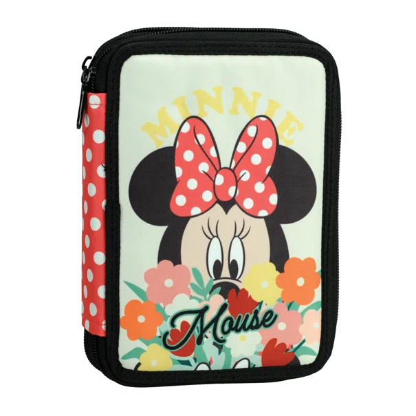 Κασετίνα Διπλή Γεμάτη (18x15x4) Gim Minnie Nomadic Spirit 340-34100