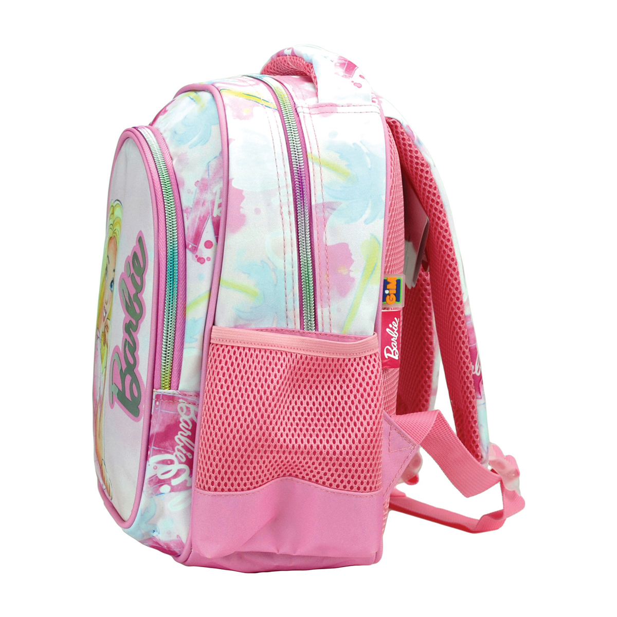 Σχολική Τσάντα Νηπιαγωγείου (25x15x30) Gim Barbie Paints 349-89054