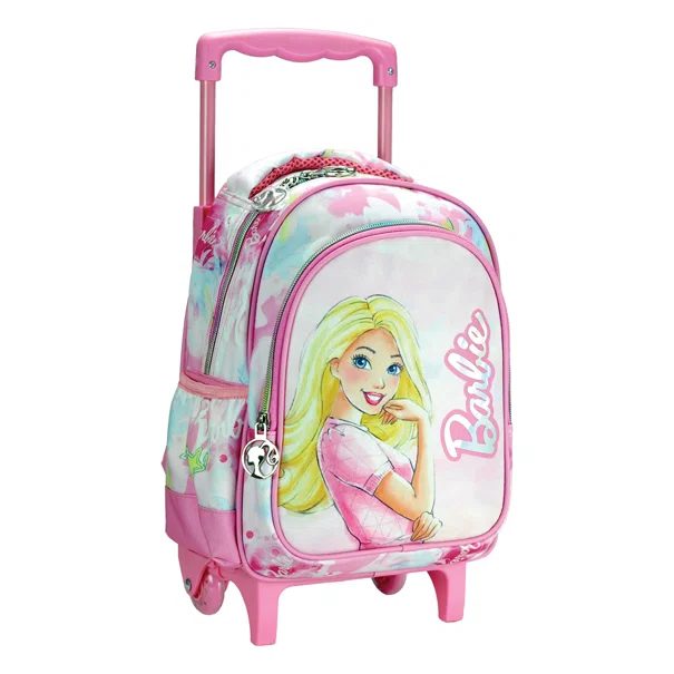Σχολική Τσάντα Τρόλεϊ Νηπιαγωγείου (25x15x30) Gim Barbie Paints 349-89072