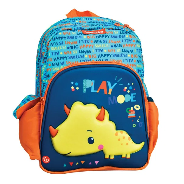 Σχολική Τσάντα Νηπιαγωγείου (25x15x30) Fisher Price Dino 349-36053