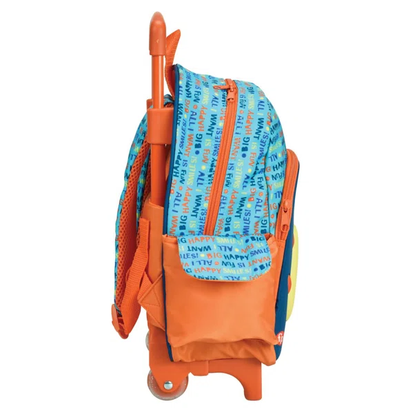 Σχολική Τσάντα Τρόλεϊ Νηπιαγωγείου (25x15x30) Fisher Price Dino 349-36073