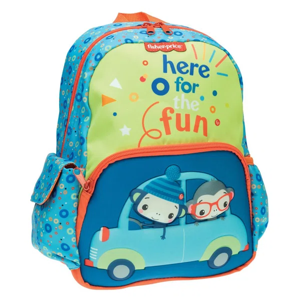 Σχολική Τσάντα Νηπιαγωγείου (25x15x30) Fisher Price Car 349-45053