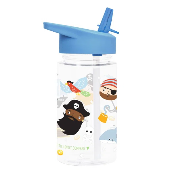 Παγούρι 450ml Με Καλαμάκι Α Little Lovely Company Pirates DBPIBU89