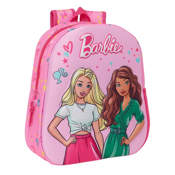 Σχολική Τσάντα Νηπιαγωγείου (27x10x33) Safta 3D Barbie 622476890