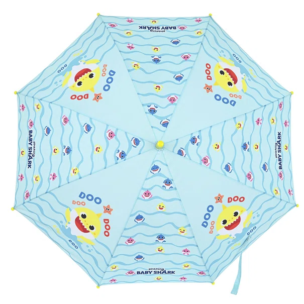 Ομπρέλα Βροχής Αυτόματη Μπαστούνι (Φ43x76) Safta Baby Shark Beach Day 312160119