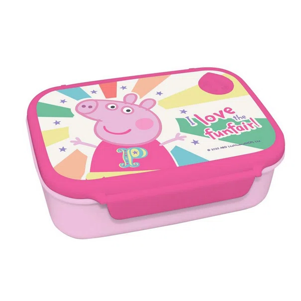 Φαγητοδοχείο 800ml & Παγούρι 500ml Must Peppa Pig 000482830