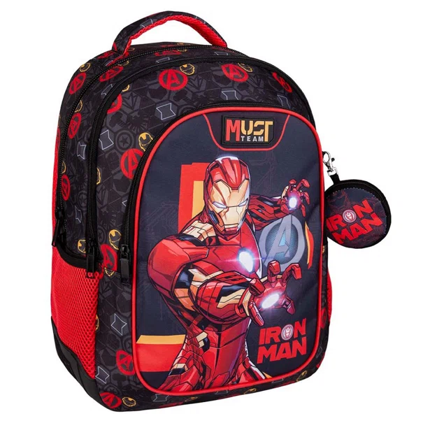 Σχολική Τσάντα Δημοτικού (32x18x43) Must Iron Man 000506280