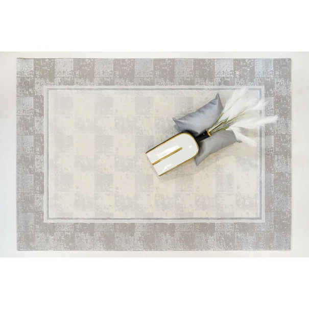 Χαλί (200x290) Ezzo Carlota E700B2A Light Grey