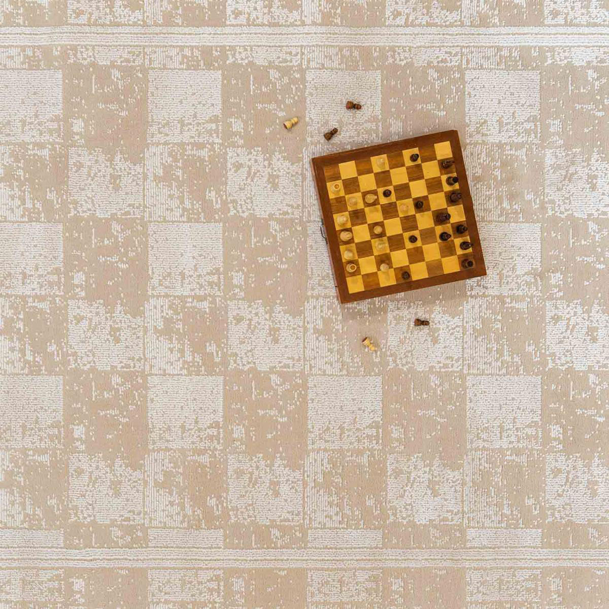 Χαλί (200X290) Ezzo Carlota E700C1W Cream Χαλιά Σαλονιού Χειμερινά Spitishop