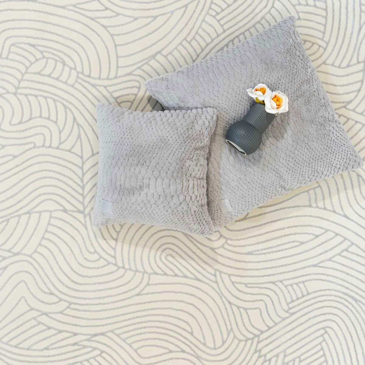 Χαλί (160X230) Ezzo Carolina E679B2A Cream Χαλιά Σαλονιού Χειμερινά Spitishop